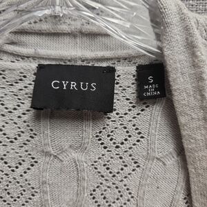 Cyrus Women's Light Gray Cardigan